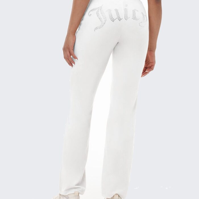 Juicy Couture OG Big Bling Velour Track Pants – Angel